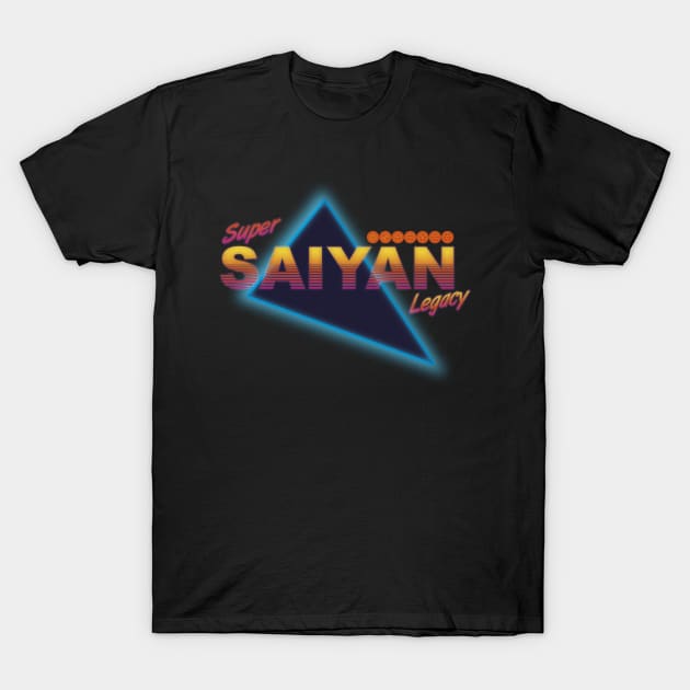 80's Super Saiyan Legacy - Dragon Ball T-Shirt by GraphicBazaar